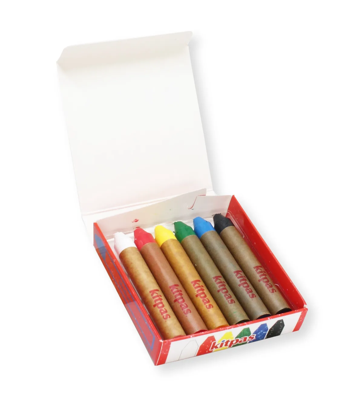 Medium Crayons by Kitpas (6 Colours)