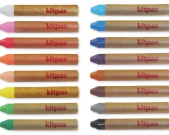 Medium Crayons by Kitpas (16 Colours)