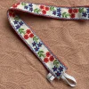 MIKANU Linen Pacifier Clip | Floral