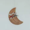 MIKANU Moon Rattan Basket