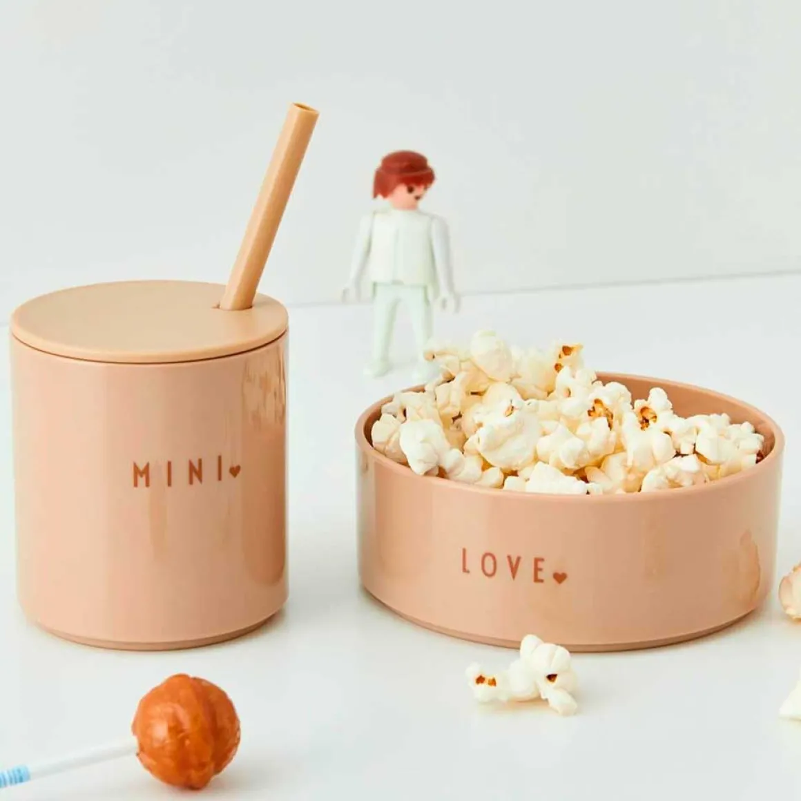 Mini Favourite Bowl (Tritan) | Beige Love