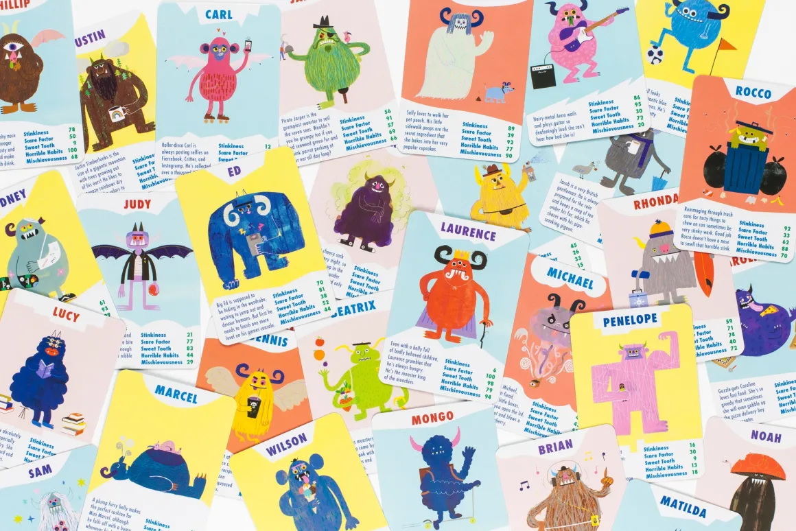 Monsters! - A Scary Trump Cards Game