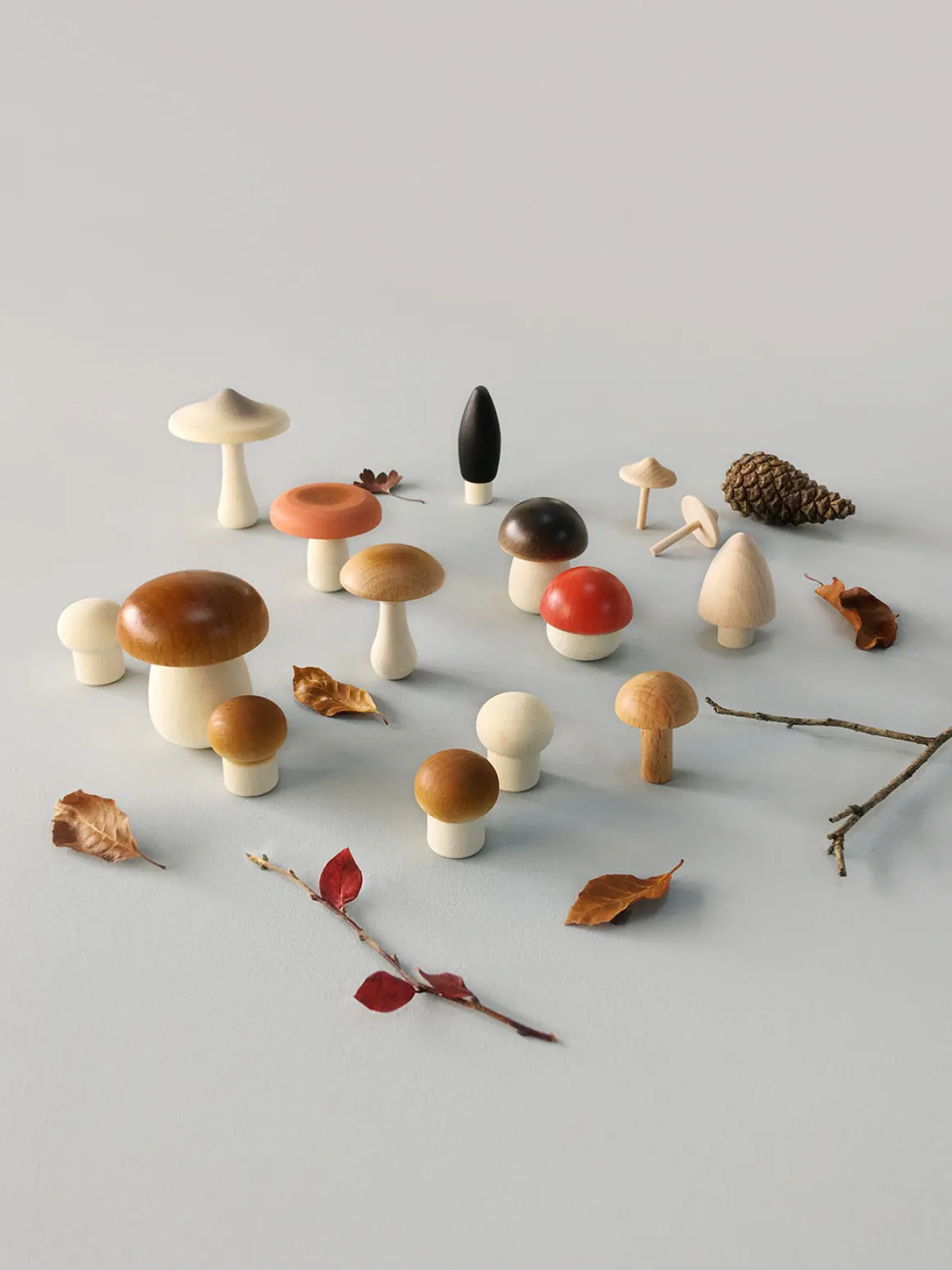 Moon Picnic Forest Mushrooms Basket