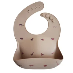 Mushie Printed Silicone Bibs | Multiple Prints