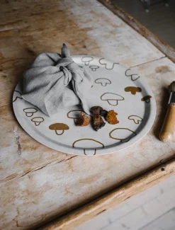 Mushroom Tray in Mustard by Fine Little Day