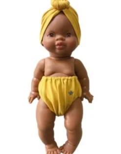 Mustard Odette Retro Set for Gordis Dolls by Minikane