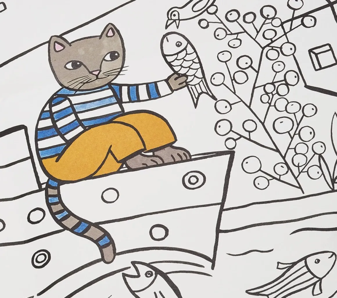 My Magical Adventure Large Colouring Sheet