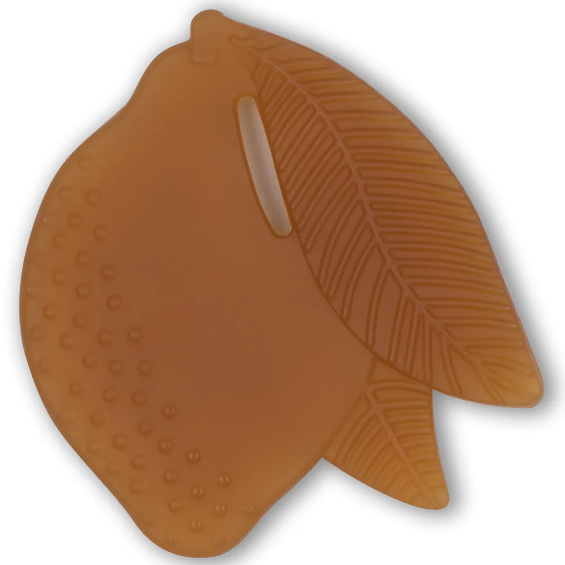 100% Natural Rubber Lemon Fruit Teether