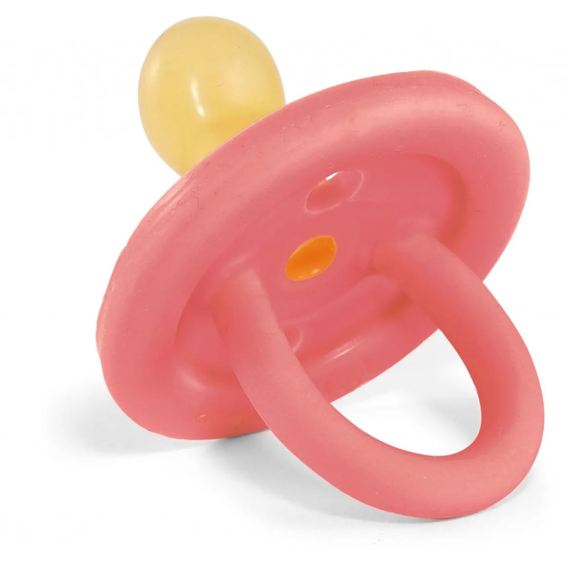 100% Natural Rubber Pacifier | Cherry Rose
