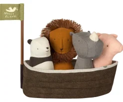 Noah's Ark with 4 Mini Animals Rattles