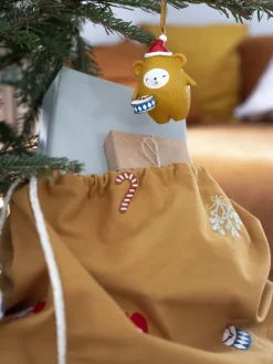 Nostalgia Embroidery Christmas Sack