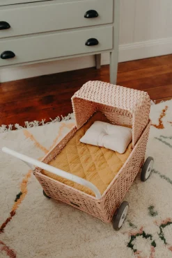 Olli Ella Organic Cotton Strolley Bedding Set | Mustard