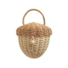 Olli Ella Rattan Acorn Bag