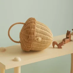 Olli Ella Rattan Acorn Bag