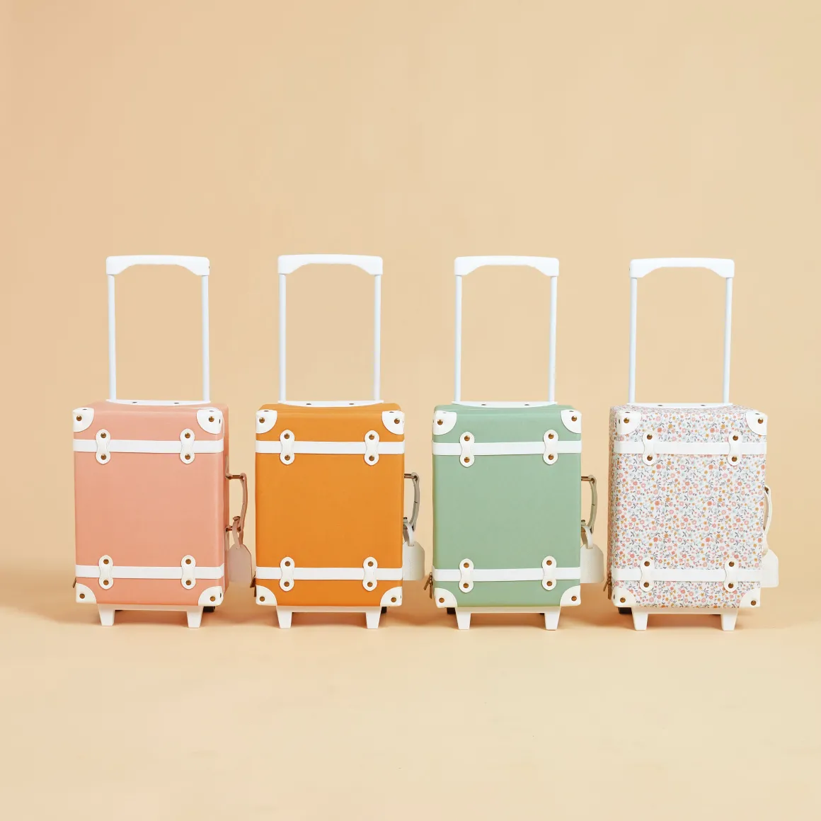 Olli Ella See Ya Suitcase | Apricot