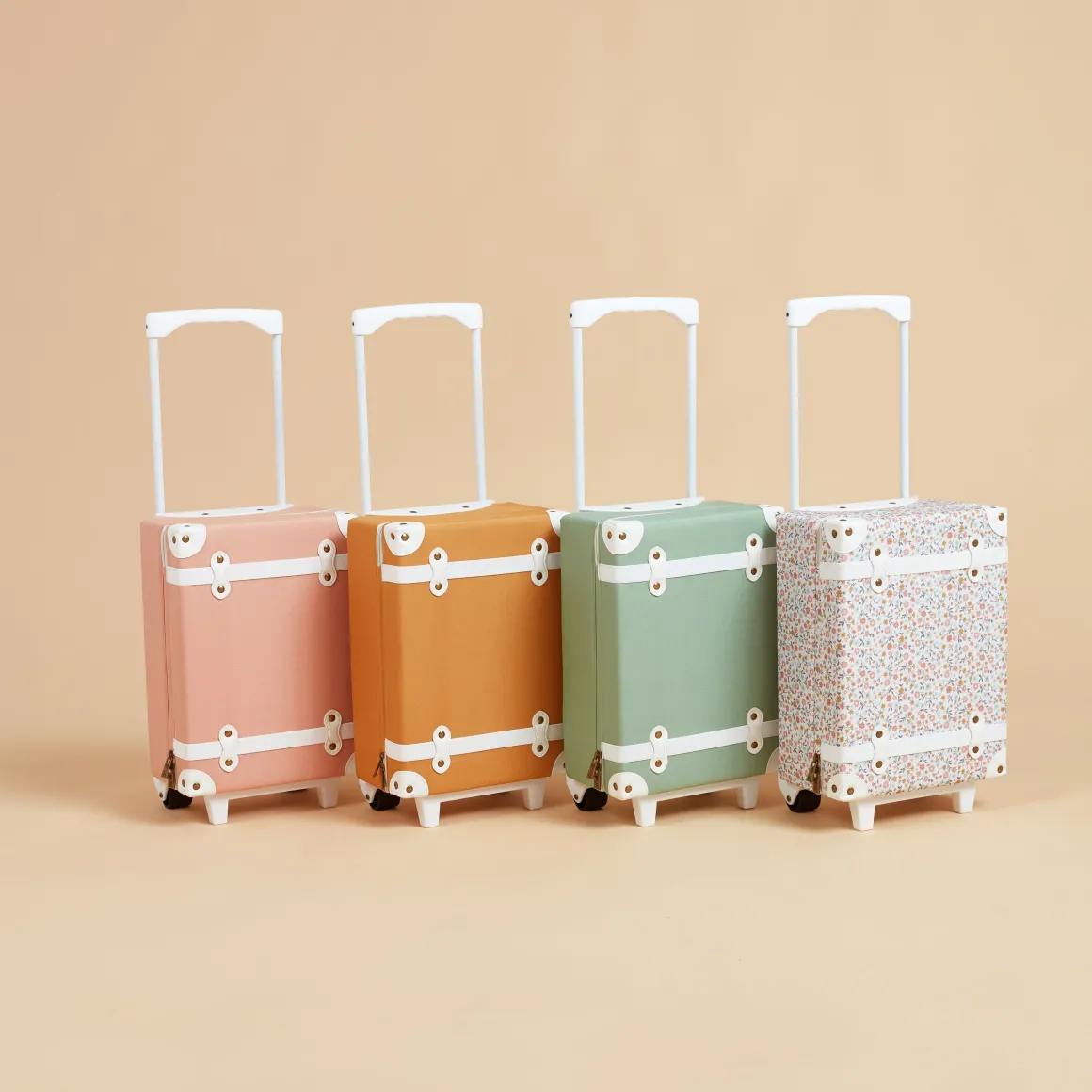 Olli Ella See Ya Suitcase | Blush