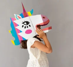 OMY Unicorn 3D Cardboard Mask