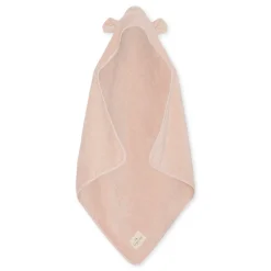 Organic Cotton Bear Terry Towel | Blush