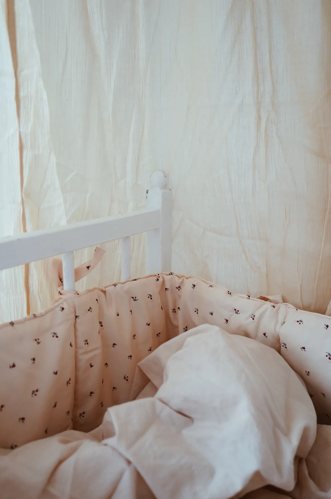 Organic Cotton Bed Canopy | Champagne