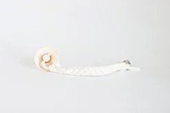 100% Organic Cotton Braided Pacifier Clip By Oh Dubidu