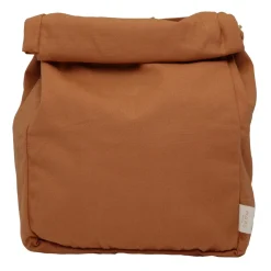 Organic Cotton Canvas Lunch Bag | Terracotta