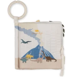 Organic Cotton Dino Fabric Book