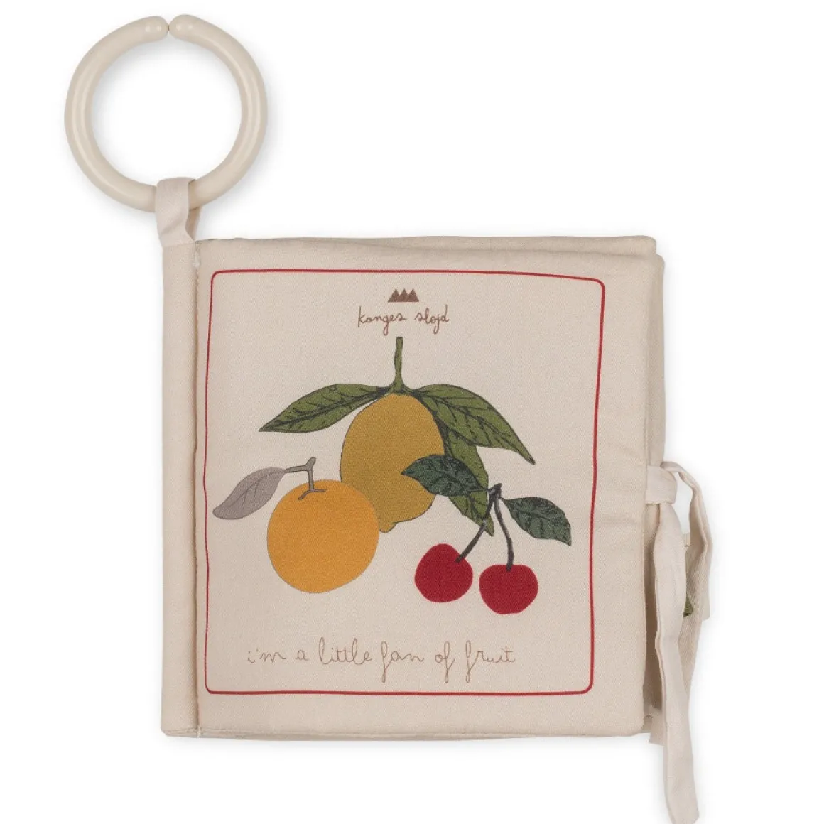 Organic Cotton Fruit Fabric Book