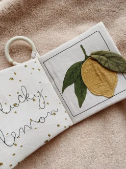Organic Cotton Fruit Fabric Book