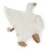 Organic Cotton Goose Cuddle Cloth | Cream