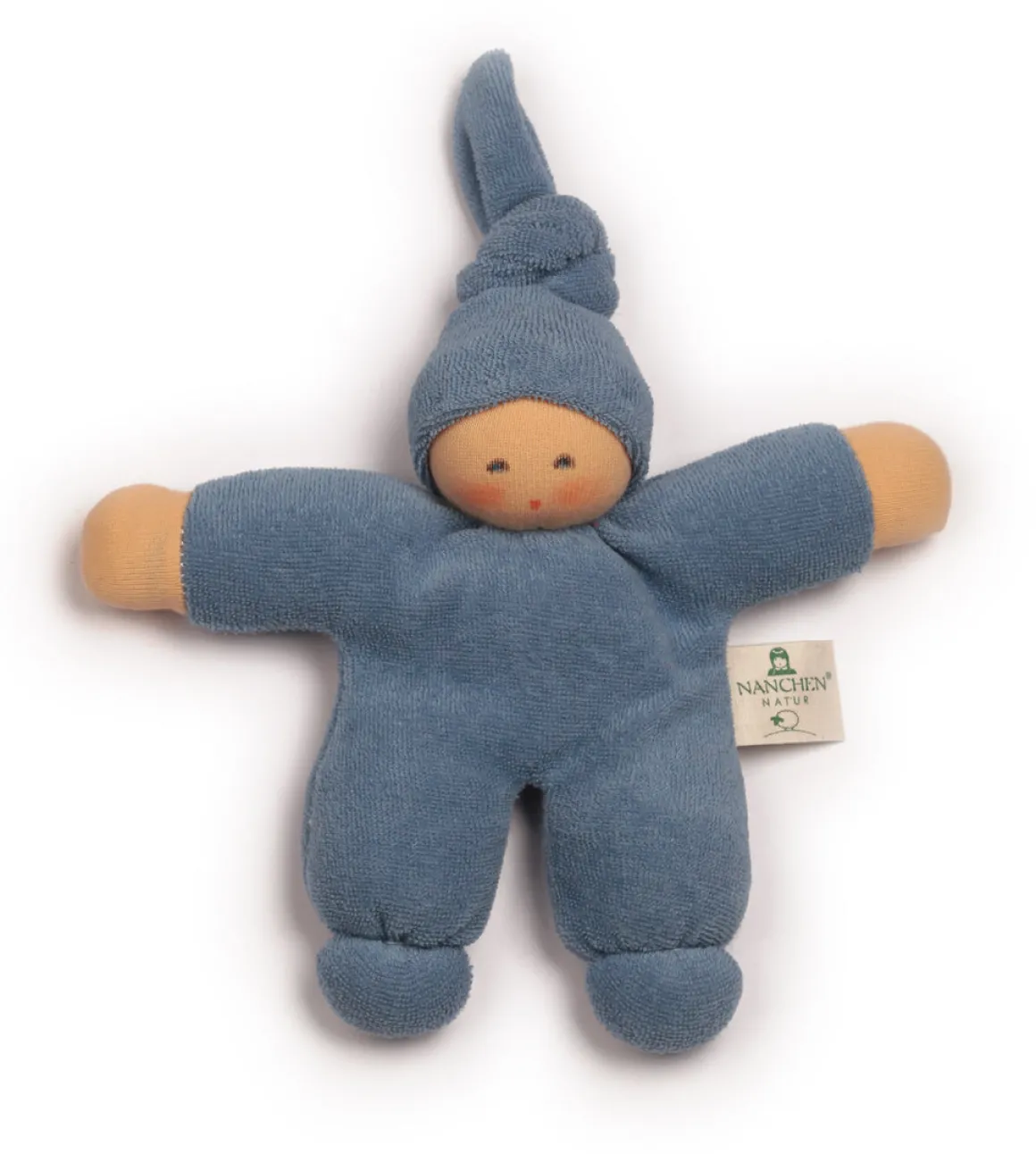 Organic Cotton/Wool Natural Friend | Blue