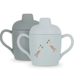 2 Pack Sippy Cup | Strong Man/Quarry Blue