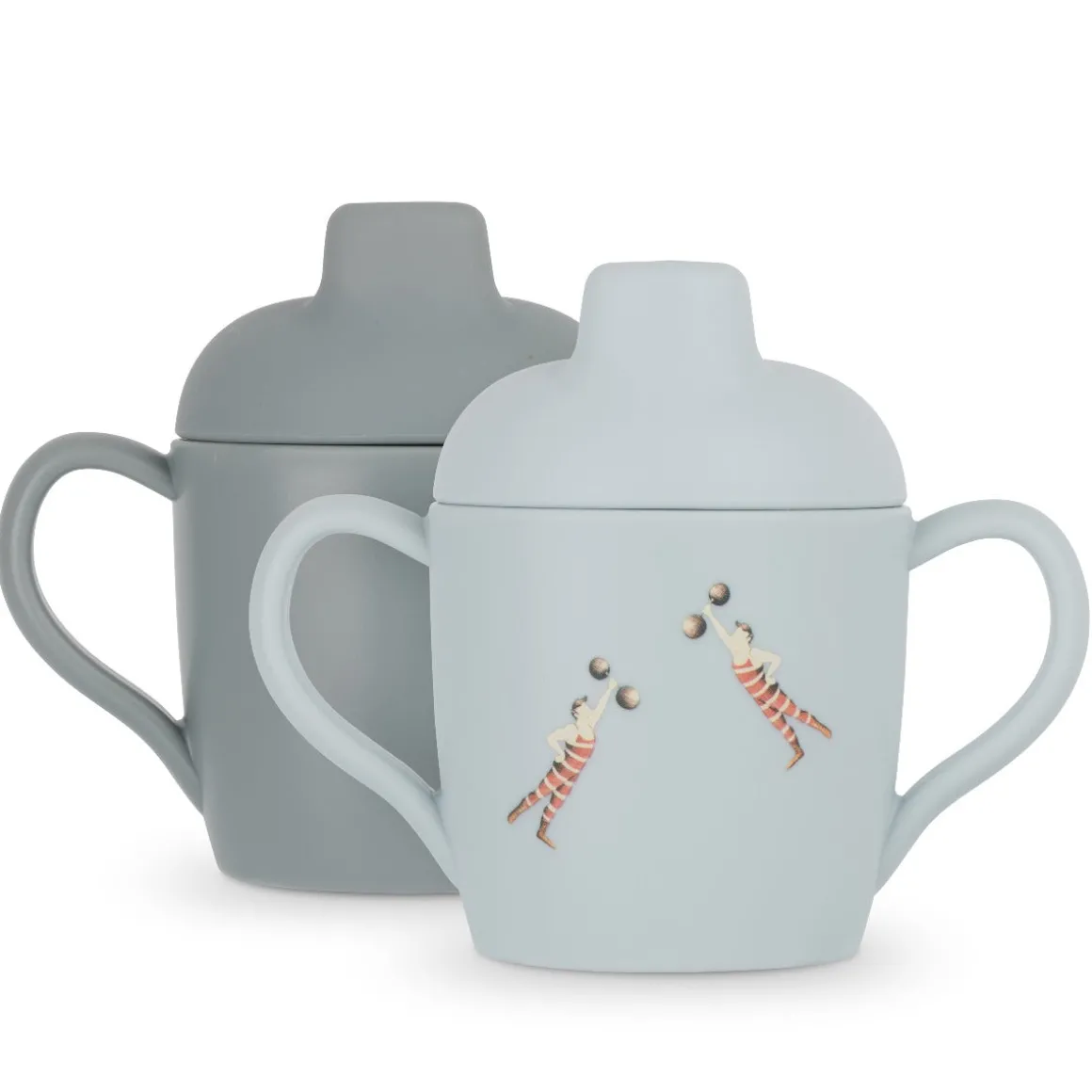 2 Pack Sippy Cup | Strong Man/Quarry Blue