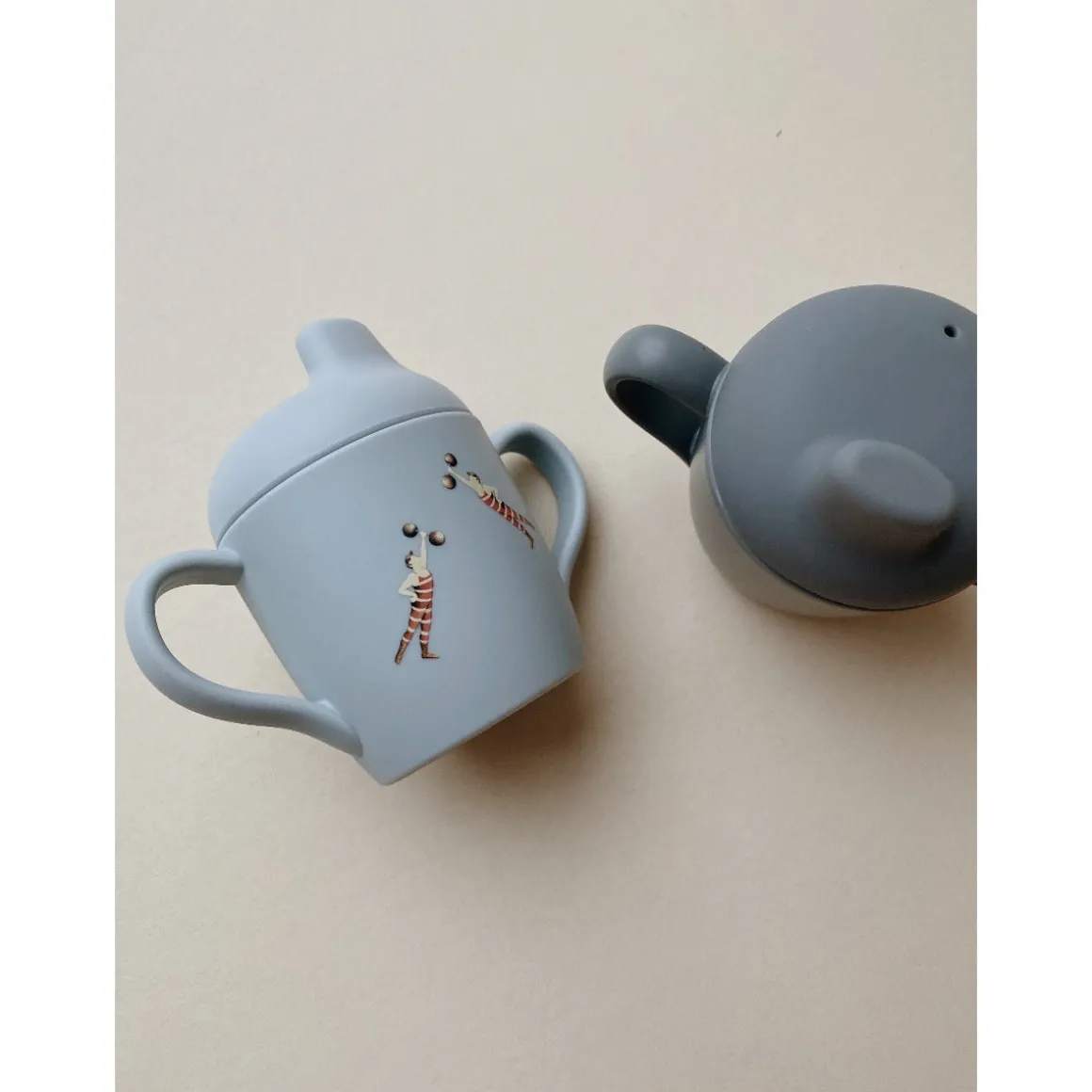 2 Pack Sippy Cup | Strong Man/Quarry Blue