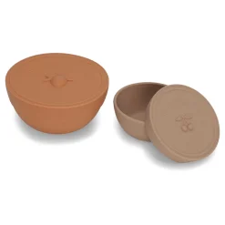 2 Pack Snack Boxes | Blush/Terracotta Red