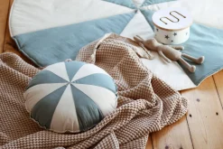 Patchwork Cushion | Blue Candy