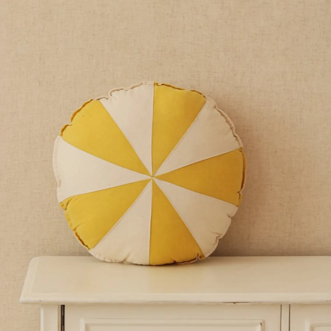 Patchwork Cushion | Honey Candy