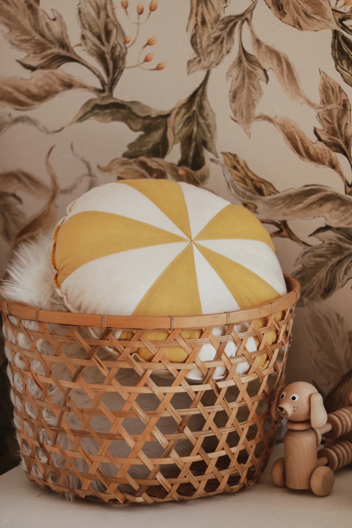 Patchwork Cushion | Honey Candy