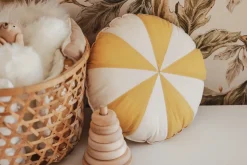 Patchwork Cushion | Honey Candy