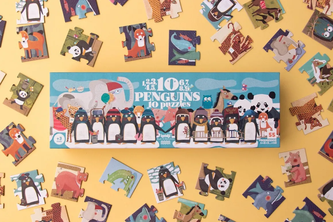 10 Penguins Number Puzzle