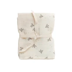 Pigeons Muslin Swaddle Blanket by Main Sauvage