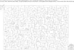 40 Placemats to Colour In