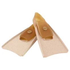 100% Pure Natural Rubber Fins in Mottled Peach