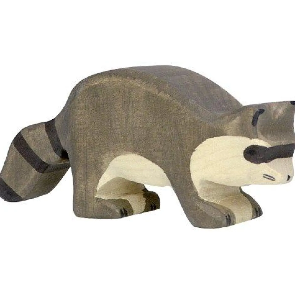 Racoon Wooden Figure