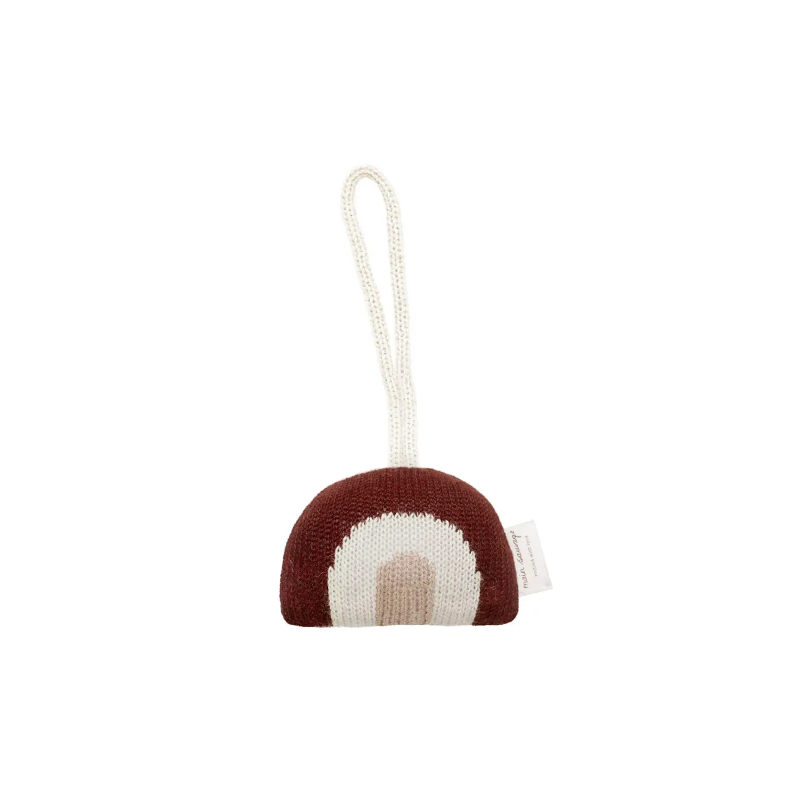 Rainbow Hanging Rattle by Main Sauvage