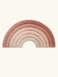 Rainbow Rug - Rusty Pink