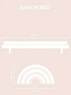 Rainbow Rug - Rusty Pink