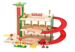 Retro Wooden Garage Large