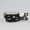 Ricemonsters Black Paper Tape by Noodoll (35 metres)
