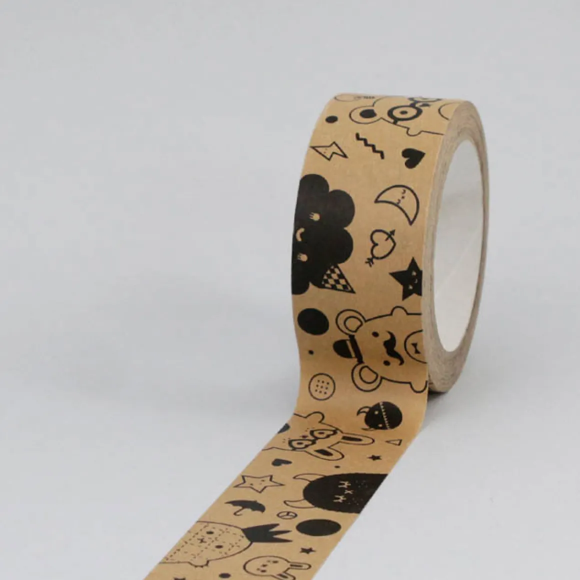 Ricemonsters Kraft Paper Tape by Noodoll (35 metres)