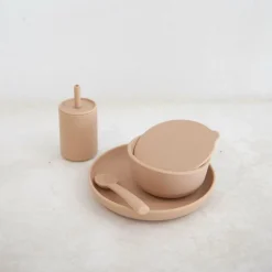 Rommer Silicone Dinner Set - Nude